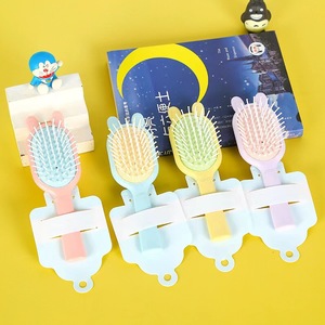 Cepillo de masaje para el cuero cabelludo Mohei, peine con cojín, 15-20 cm, con forma de oreja, portátil, para niños - Product Image 4
