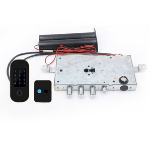 <span class=keywords><strong>Serrure</strong></span> intelligente de sécurité de <span class=keywords><strong>porte</strong></span> Serrures électroniques intelligentes d'empreintes digitales pour portes blindées <span class=keywords><strong>Porte</strong></span> d'entrée à triple colonne - Product Image 5