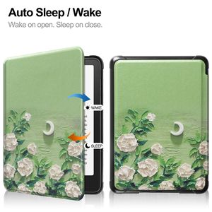 Funda protectora completa para <span class=keywords><strong>Kobo</strong></span> Libra Color 7 pulgadas E-Book Back Suction Magnetic PC PU Case - Product Image 6