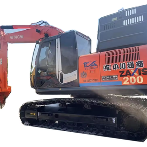รถขุดฮิตาชิ ZX200 ชั่วโมงการทำงานต่ำ รถขุดมือสอง 20 ตัน รถขุดตีนตะขาบสำหรับโครงการเหมืองแร่ ได้รับการรับรองมาตรฐาน CE - Product Image 1
