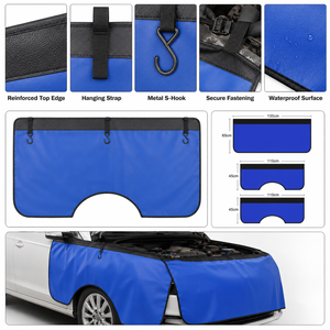 Cubiertas Magnéticas Protectoras Antigrasa para Guardabarros de Mecánica <span class=keywords><strong>Automotriz</strong></span>, Almohadillas Protectoras para Carrocería de Reparación de Automóviles - Product Image 5