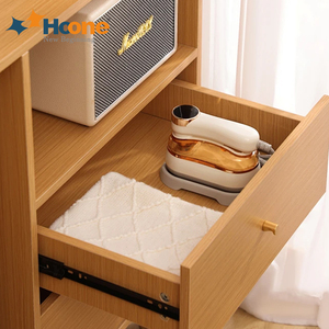 Vente chaude 45mm de large silencieux télescopique SPCC roulement à billes matériel 3 sections tiroir armoire meubles glissière Rail pour cuisine - Product Image 2