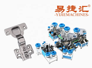 Nhà Máy OEM hoàn toàn tự động và bán tự động bản lề tủ máy làm mềm đóng bản lề dây chuyền lắp ráp - Product Image 2