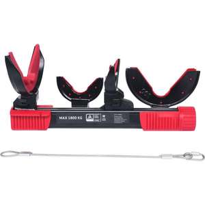 KS TOOLS - 500.8625 Jeu de compresseurs à ressort hélicoïdal max. 1800 kg (6 pcs) - EAN 4042146695463 LOURDS - Product Image 1