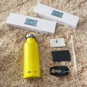 Classic Stainless Steel Insulated <b>Cup</b>, Simple Sports Kettle, <b>Water</b> <b>Cup</b> <b>with</b> <b>Straw</b> and Double Lid - Product Image 4