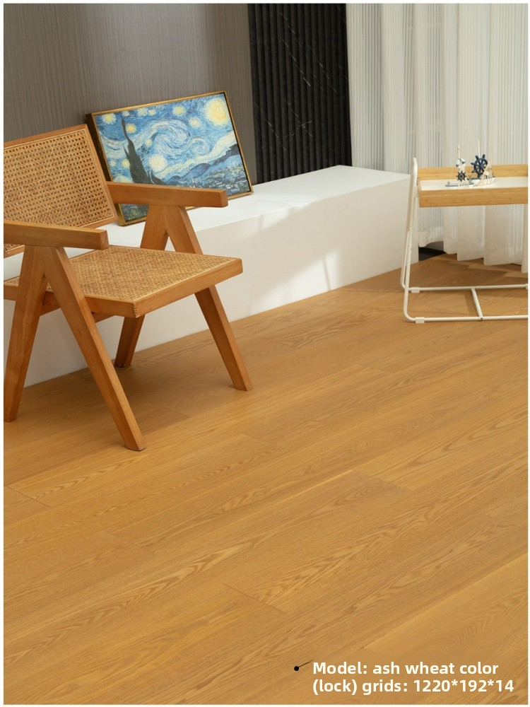 White wax wood wheat color; 1㎡