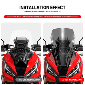Parabrisas Modificado para Motocicleta <span class=keywords><strong>XADV750</strong></span>, Parabrisas Delantero Modificado para <span class=keywords><strong>XADV750</strong></span>/XADV 2020-2026 - Product Image 3