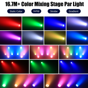 <span class=keywords><strong>Led</strong></span> <span class=keywords><strong>Par</strong></span> ánh sáng 18x8W RGBW ánh sáng sân khấu với RGB Vòng DMX 512 hiệu ứng nhấp nháy cho cho Disco Đảng Bar DJ Sân khấu mệnh đèn - Product Image 4