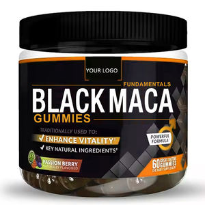 มาคา อัลติเมท แบล็ค มาคา กัมมี่ส์ สตรองแมน มาคา รูท เสริมสร้างพลังชีวิตสำหรับผู้ชายและผู้หญิงสำหรับผู้ใหญ่ - Product Image 1