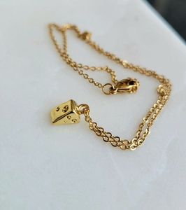 Drôle Petit Collier Fromage Or Collier Ami Collier 3D Or Fromage Suisse Charme Pour Enfants - Product Image 5