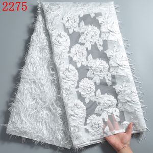 Tela Aso Oke, Brocado Africano, Tela Jacquard, Encaje Brocado Africano con Lentejuelas para Vestidos <span class=keywords><strong>de</strong></span> Fiesta y Boda 2275 - Product Image 6