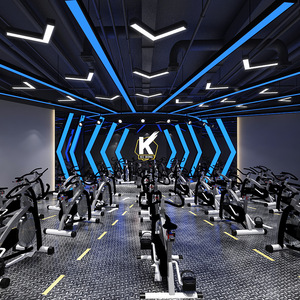 Hot bán hiện đại LED làm việc ánh sáng nhà máy thiết kế tuyến tính hình lục giác mũi tên đèn tóc Salon cửa hàng cắt tóc trong nhà ánh sáng trang trí nội thất - Product Image 1