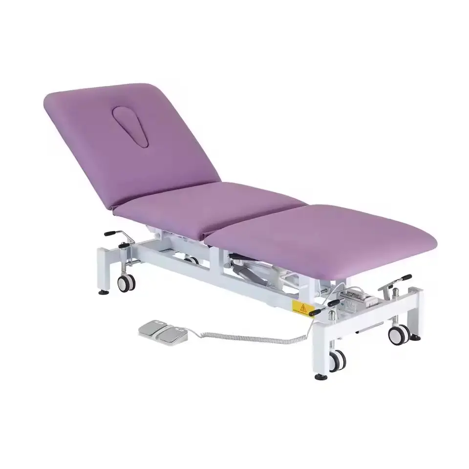 Amain Cama eléctrica de belleza Elevación eléctrica Cama ridging Ajuste de huesos Cama de tatuaje de elevación para la venta