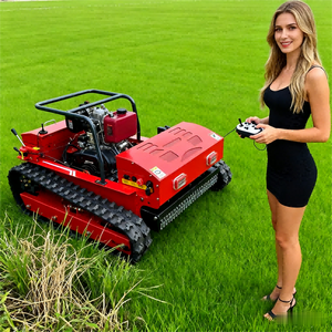 Crawler <b>Mower</b> for Garden Orchard and Pasture GGasoline 26HP Garden Trimmer Tractor <b>Riding</b> 1080mm - Product Image 1