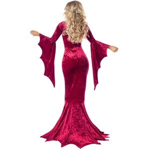 Robe de <span class=keywords><strong>sorcière</strong></span>, de fantôme ou de mariée pour <span class=keywords><strong>femme</strong></span>, taille S-XL, pour <span class=keywords><strong>Halloween</strong></span>, bal costumé, <span class=keywords><strong>maquillage</strong></span> de vampire, performance - Product Image 3