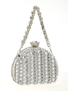 Sac à main de soirée classique pour femme en diamant, fabrication directe d'usine, bandoulière, chaîne, fermeture magnétique, tendance - Product Image 5