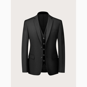 เสื้อเบลเซอร์แฟชั่นสไตล์อิตาลีหลากสี ชุดสูทสีดำสำหรับผู้ชาย - Product Image 1