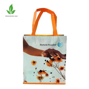 135gsm Recycled PET Lamination non woven Shopping Bag