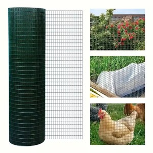 ลวดตาข่ายเชื่อมเคลือบพีวีซีสีเขียวขนาด1/2นิ้ว * 1/1/2นิ้ว - Product Image 5