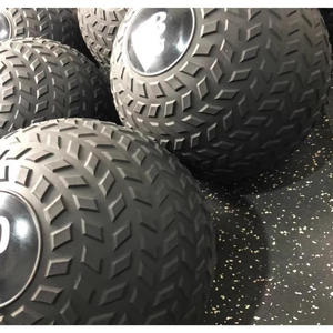 Pour l'entraînement <span class=keywords><strong>CrossFit</strong></span> Black <span class=keywords><strong>Slam</strong></span> <span class=keywords><strong>Ball</strong></span> Balle de médecine texturée sans rebond en PVC - Product Image 4