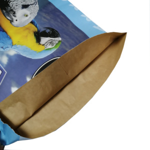 Biodegradable Packaging Customized 5 kg 10 kg 15 kg 20 kg 25 kg Poultry <strong>Bird</strong> Chicken Animal Feed Multi-layers Paper Bag - Product Image 6