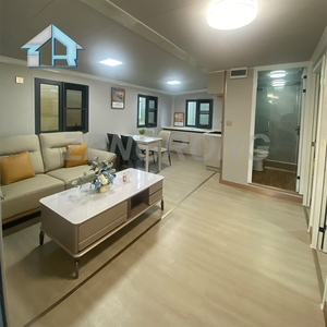 Maisons conteneurs extensibles fabriquées en Chine, installation rapide, cabine en acier, design moderne, utilisation pour bureaux, faible MOQ, remise en gros - Product Image 3