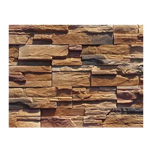 Ecofriendly Lightweight Natural Stone Looking Artificial Block Outdoor Wall Stone