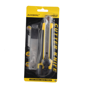 <span class=keywords><strong>Taglierino</strong></span> <span class=keywords><strong>Professionale</strong></span> Giallo Retrattile per Uso Intensivo con Blocco a Rotazione - Product Image 2