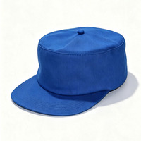 Gorra de moda con logotipo personalizado, bordado e impresión, gorra de ciclismo con visera plana y parte superior plana