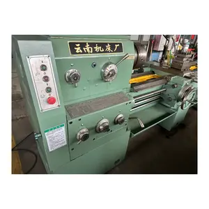 Горячая распродажа, китайский бренд CY6150B X 2000 мм токарный станок Подержанный Высокоточный Ручной токарный станок по металлу