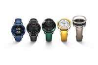 Montre connectée électronique analogique originale neuve de 5,2 pouces AMOLED unisexe pour le sport avec bracelet en caoutchouc et longue autonomie de la batterie (jusqu'à 4