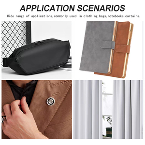 <span class=keywords><strong>Botones</strong></span> magnéticos de PVC invisibles a presión, lavables, impermeables, lavables, imán de costura de neodimio de tierras raras, técnicas cubiertas para - Product Image 6