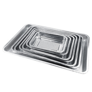 Ensemble de plateaux perforés en acier inoxydable Xiteli 27-27,9 cm, plateau de drainage pour friteuse commerciale, filtre à pores fins - Product Image 5