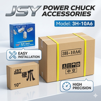 Mandrin hydraulique creux à 3 mors FORGEX |   Mandrin de serrage CNC haute précision |   Système de mandrinage pour tour de 6, 8 et 10 pouces |   Modèle 3H-10 Acier 4200