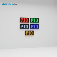 Ventes directes d'usine SMD étanche rouge, blanc vert bleu jaune P10 Module d'affichage à LED pour tête de porte de centre commercial