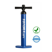 Pompe à main gonflable pour paddle board, petite taille de rangement, poignée et base amovibles, pompe SUP double action