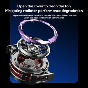 Radiateur de téléphone de jeu MEMO CX08 Pro 18W, refroidisseur de téléphone haute puissance, ventilateur de refroidissement pour téléphone portable - Product Image 4