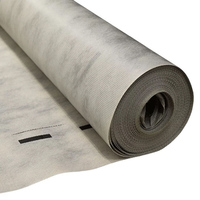 Membrane de toiture hydrofuge/respirante en feutre - 1,5 m x 50 m avec certification CE