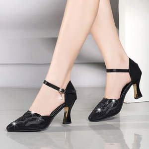 Escarpins à talons chaton pour femmes, chaussures de danse pour dames, sandales pour dames, Offre Spéciale - Product Image 3