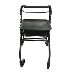 Vie pratique multifonctionnelle de haute qualité avec déambulateur d'aide à la marche de stockage pliant - Product Image 6