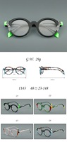 Monture de lunettes vintage en acétate pour hommes, lunettes optiques de qualité supérieure, lunettes pour femmes, monture de lunettes