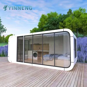 Tiny House Raumkapsel vorgefertigtes Wohnen Containerhaus fertighaus Mobiles Haus Fabrik