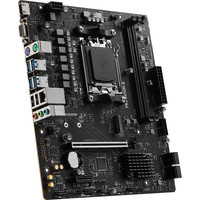 Carte mère PRO B650M-B avec 2 emplacements RAM, port LAN, Micro-ATX, prise en charge DDR5 128 Go pour PC DIY