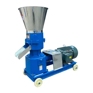 Đồng phục xả pelleting Máy chăn nuôi động vật PELLET Máy cỏ Ngô PELLET thức ăn máy