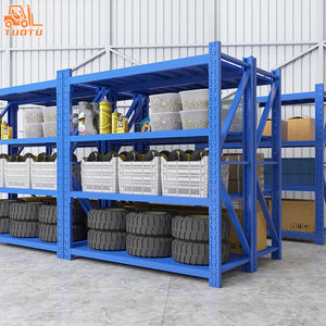 מדפי מטען חובה אור מדפי מחסן פלדה מתלה מדפי אחסון - Product Image 6