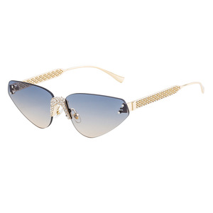 Superventas Cat Eye Diamond Gafas de Sol para mujer UV400 <span class=keywords><strong>Lentes</strong></span> inastillables PC Gafas de sol Diseñador Gafas para trajes - Product Image 4