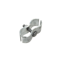 Colliers de fixation pour panneaux de clôture grillagée, charnières de poteau 1-3/8 po, colliers de fixation pour panneaux de chenil pour cadre de panneau en tube rond
