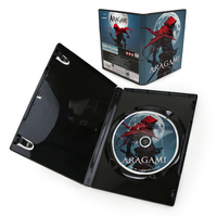 Étui pour CD/DVD de forme circulaire personnalisée, forme de dessin animé, exotique, 3,5 g, bonbons de dessin animé, découpe en mylar, sachet debout, étanche aux odeurs, fermeture éclair sur le dessus