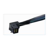 Câble interne Mini SAS HD SFF-8643 vers SFF-8643 pour contrôleur RAID HBA, serveur, stockage, backplane, NAS, connexion de données pour poste de travail