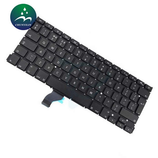 Brand New Laptop Keyboard for Macbook Pro 13" A1425 Keyboard Replacement UK